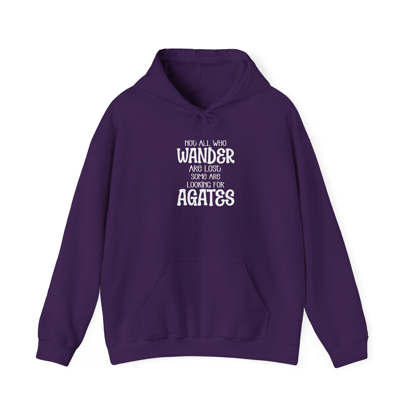 Not all who wander are lost hoodies