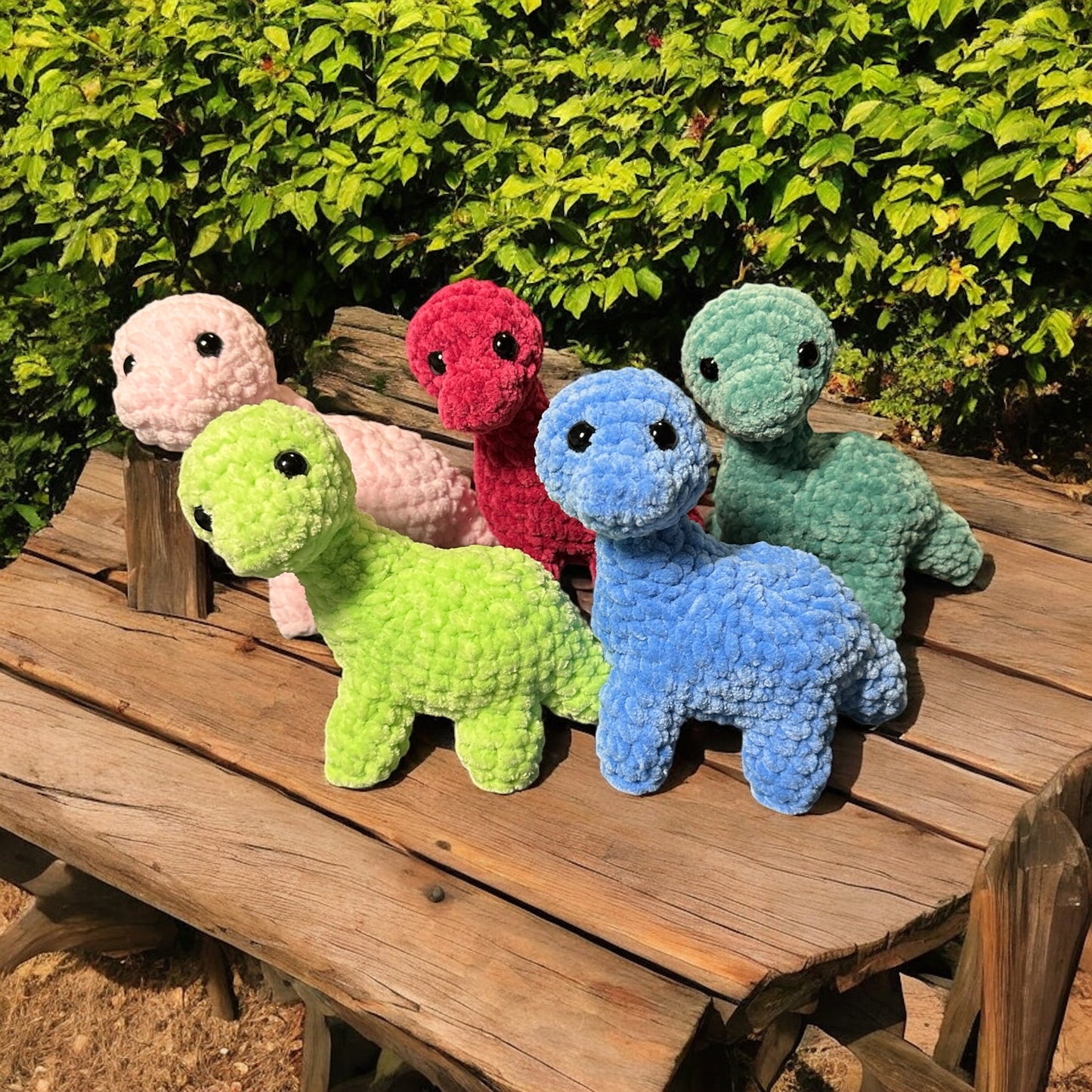 crochet dinosaur
