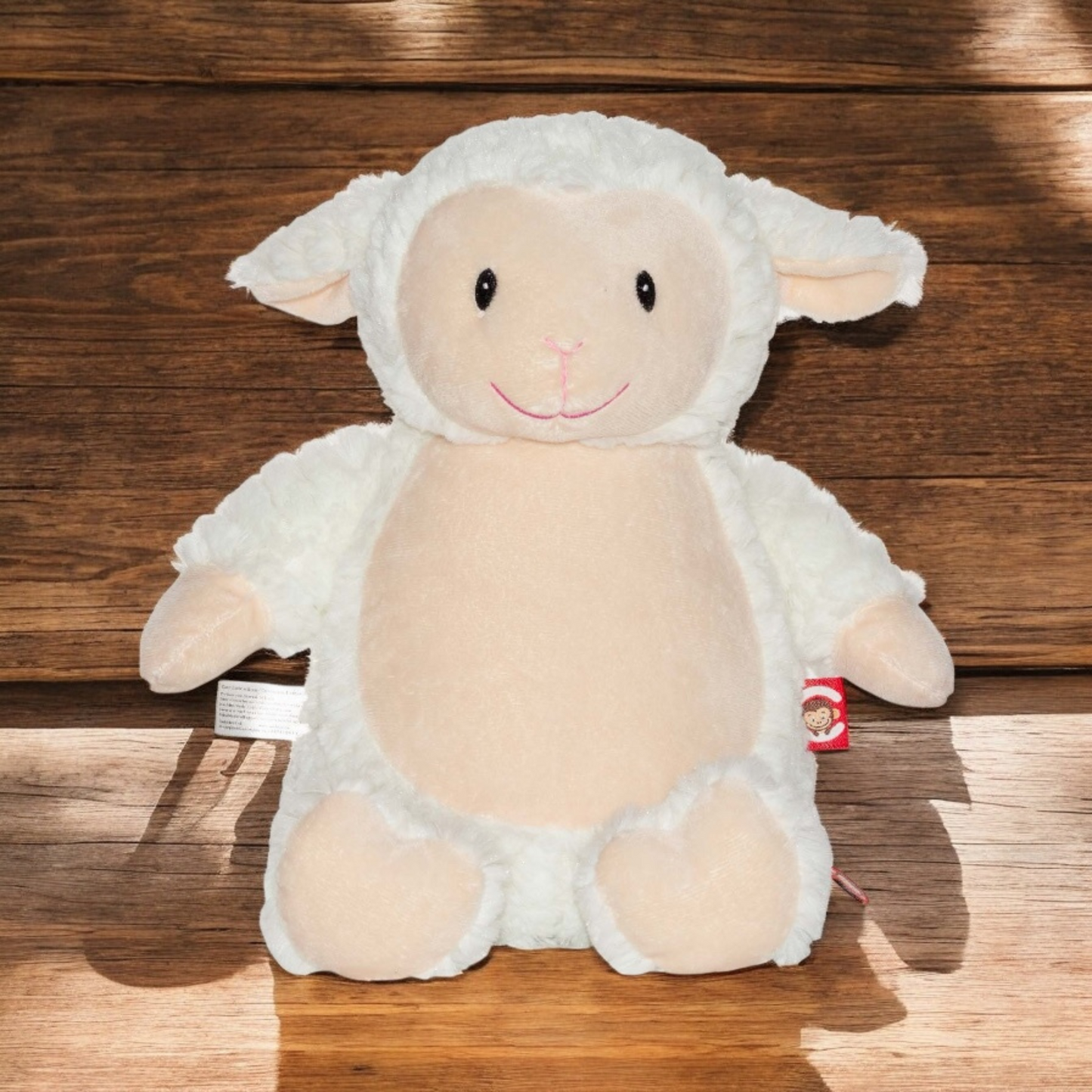 Memory Personalized Embroidery Lamb Stuffed Animal