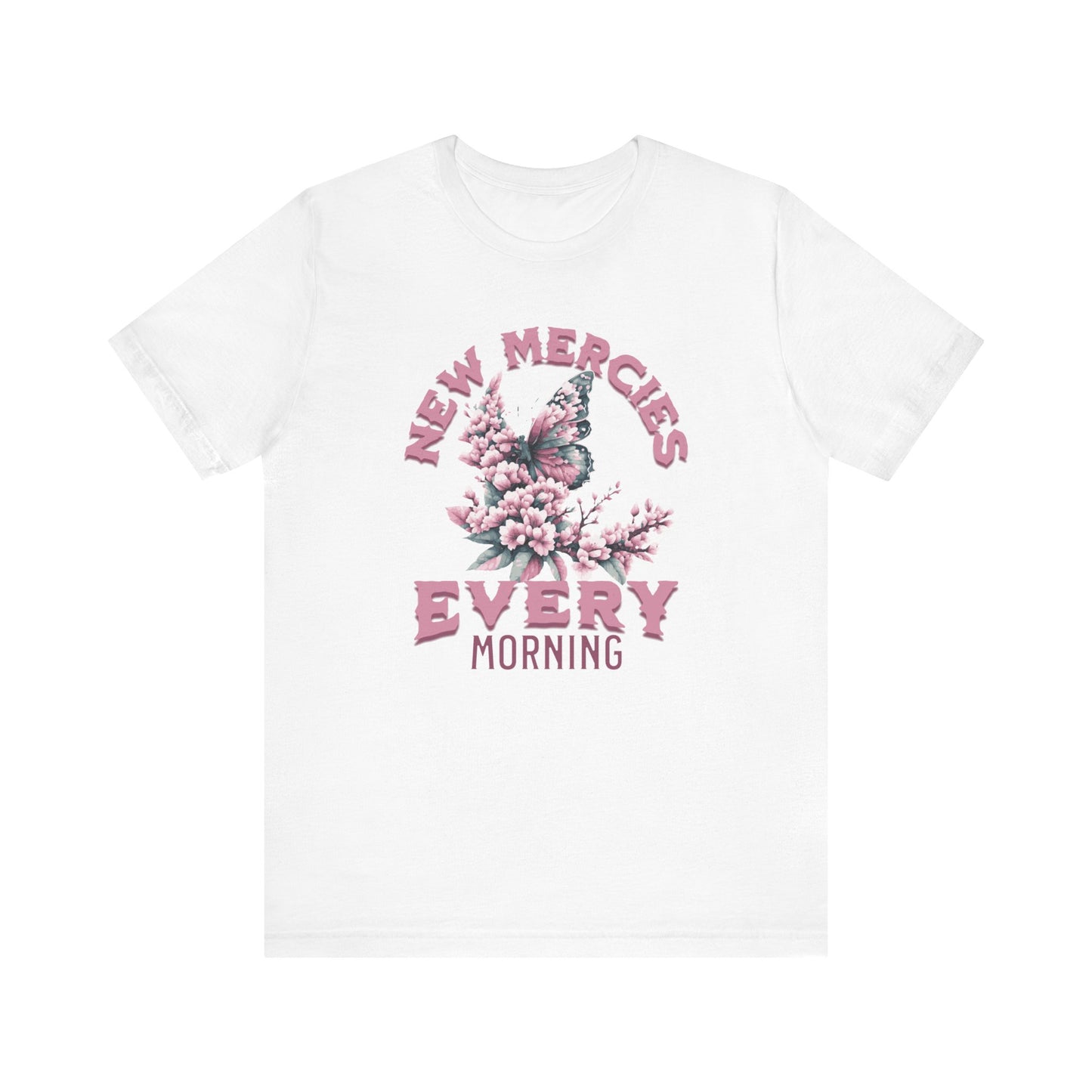 New Mercy Every Morning Christian Apparel gifts for women, Bible Verse Shirt, Christian Gifts, Christian Streetwear, Christian Bible Shirt