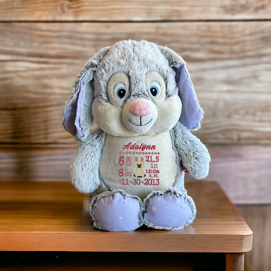 Personalized Rabbit Stuffed Animal