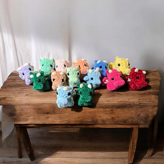 crochet mini dragon