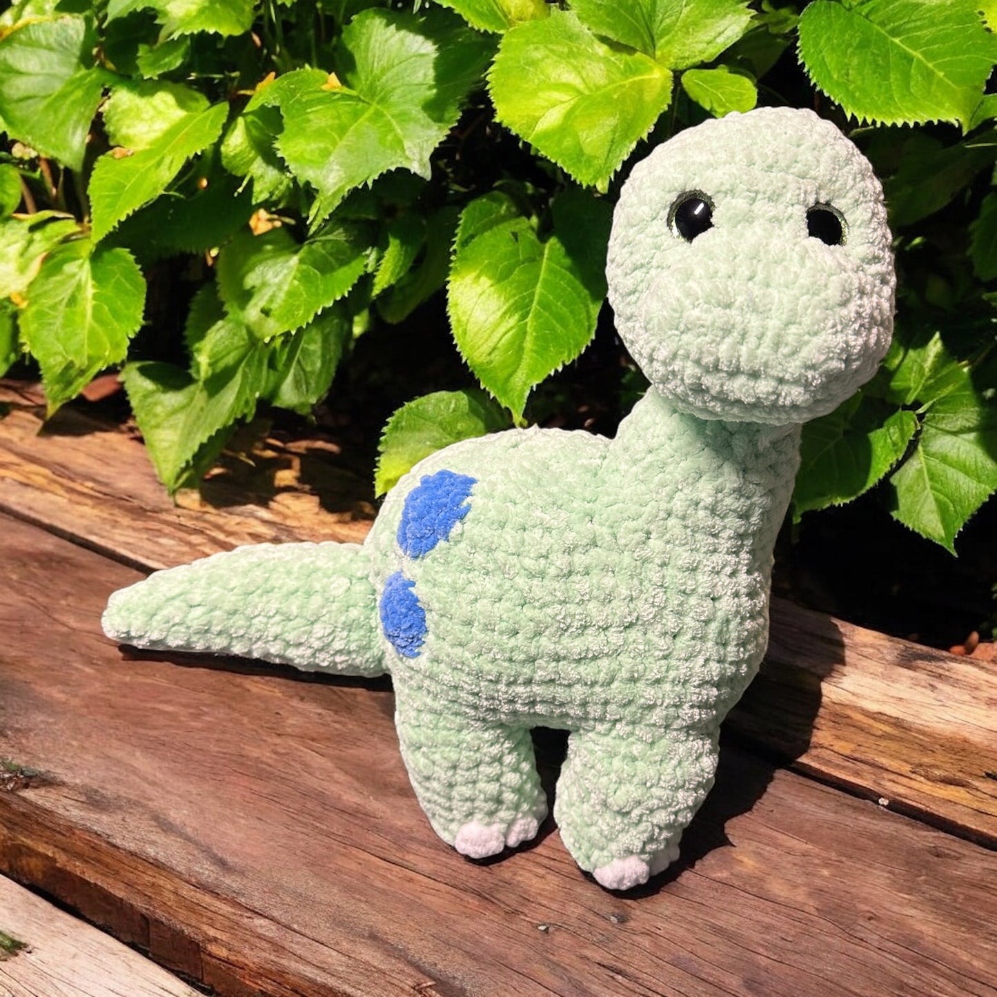 crochet dinosaur