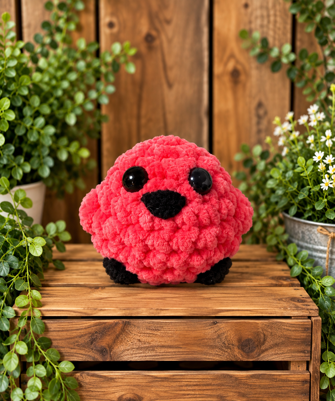 Mini crochet birds