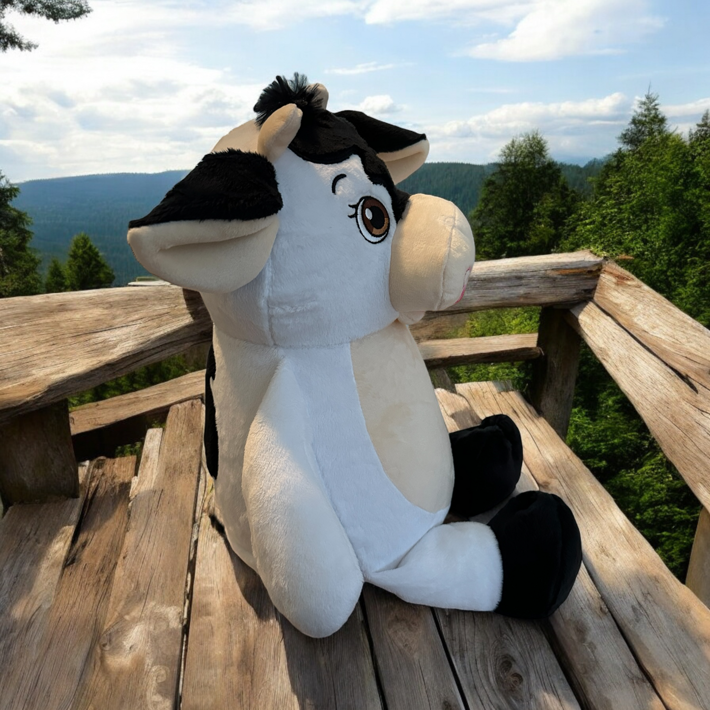 Personalized Cow Stuffed Animal,