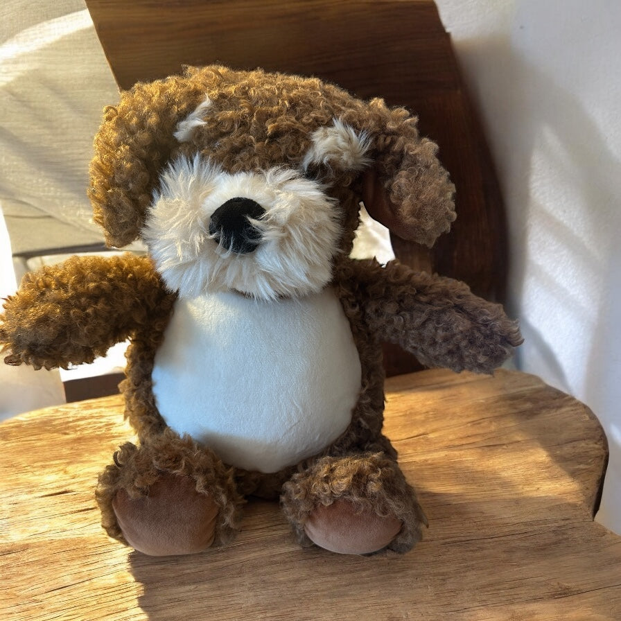 Personalized cockapoo Dog Stuffed Animal