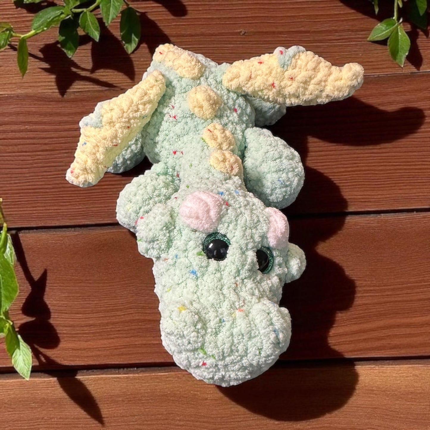crochet dragon