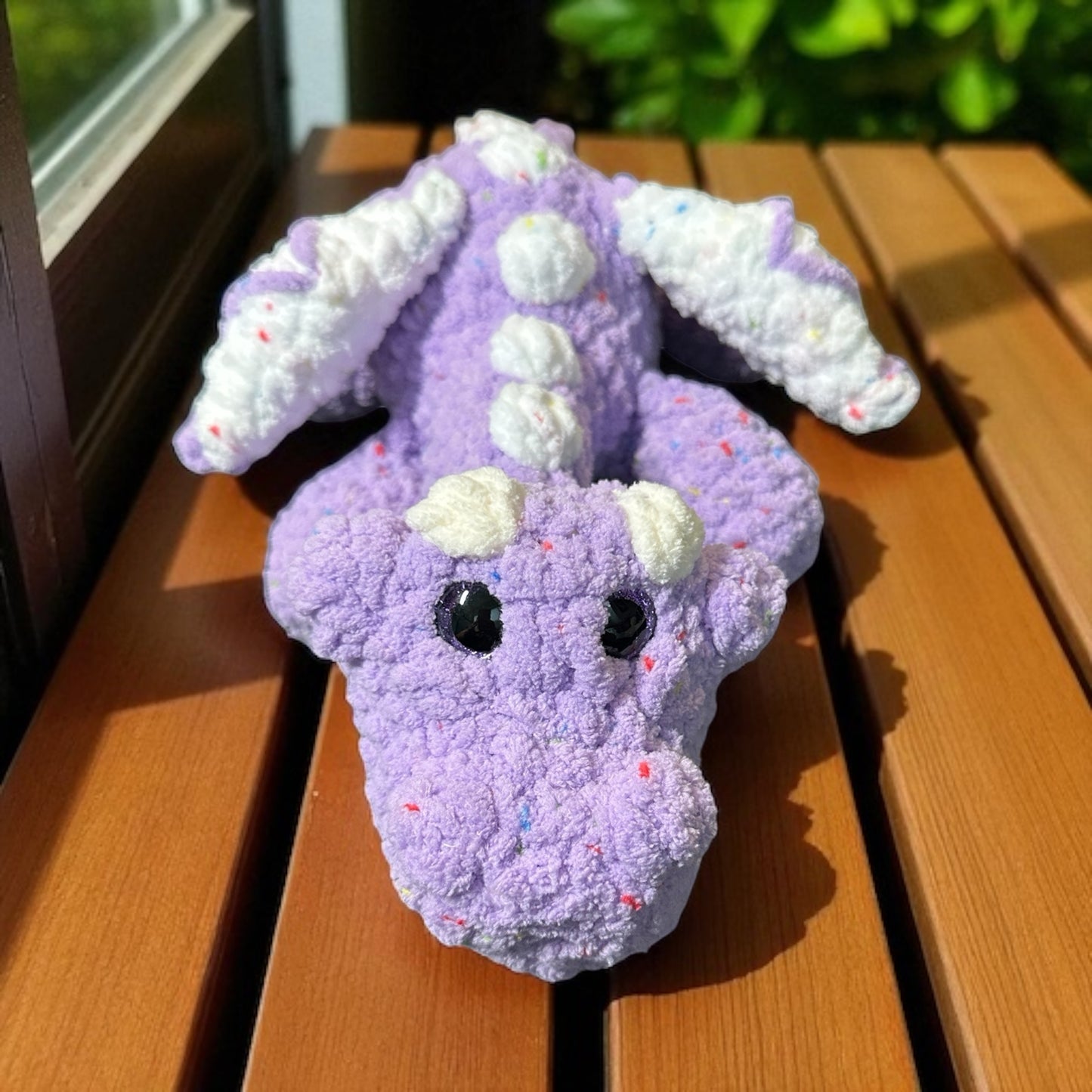 crochet dragon