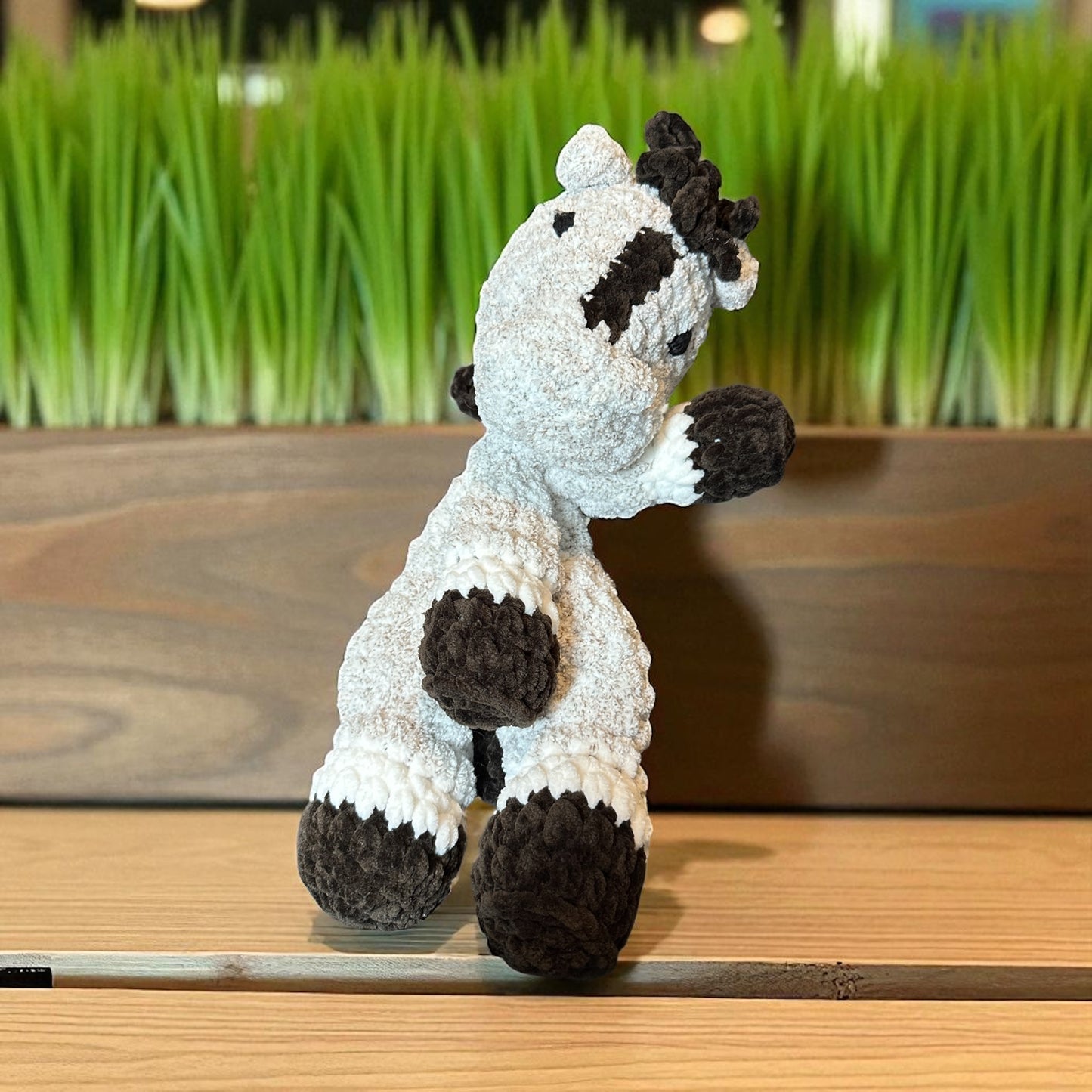 Crochet Horse Baby Security Blanket