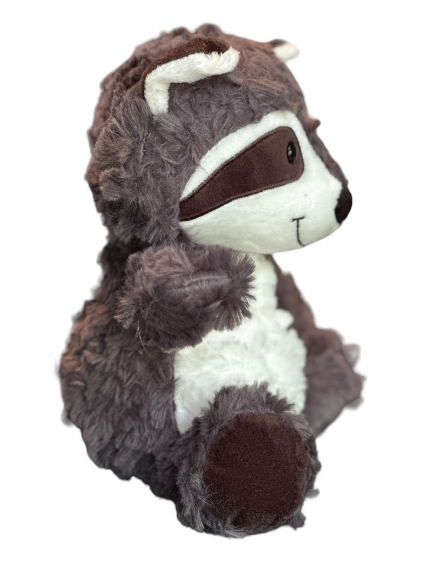 Personalized Stuffed Raccoon for Baby Girl or Boy – Custom Woodland Plush Gift