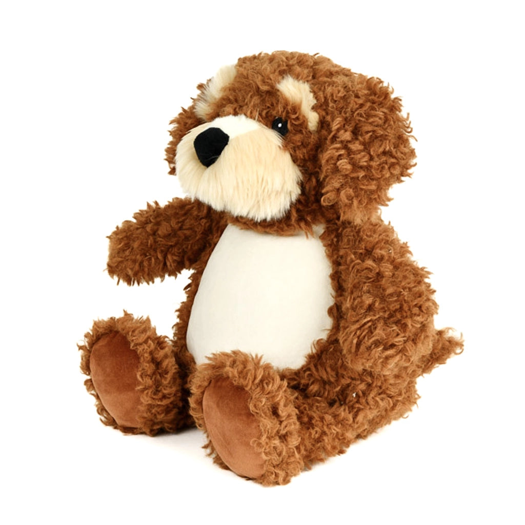 Personalized cockapoo Dog Stuffed Animal