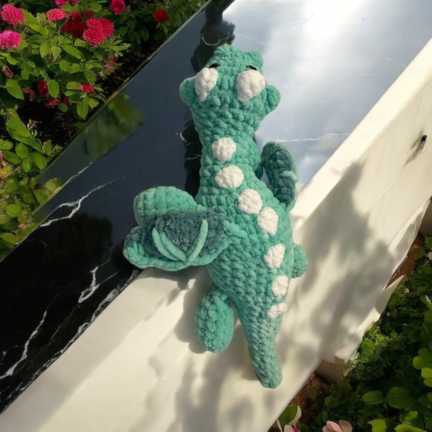 crochet dragon