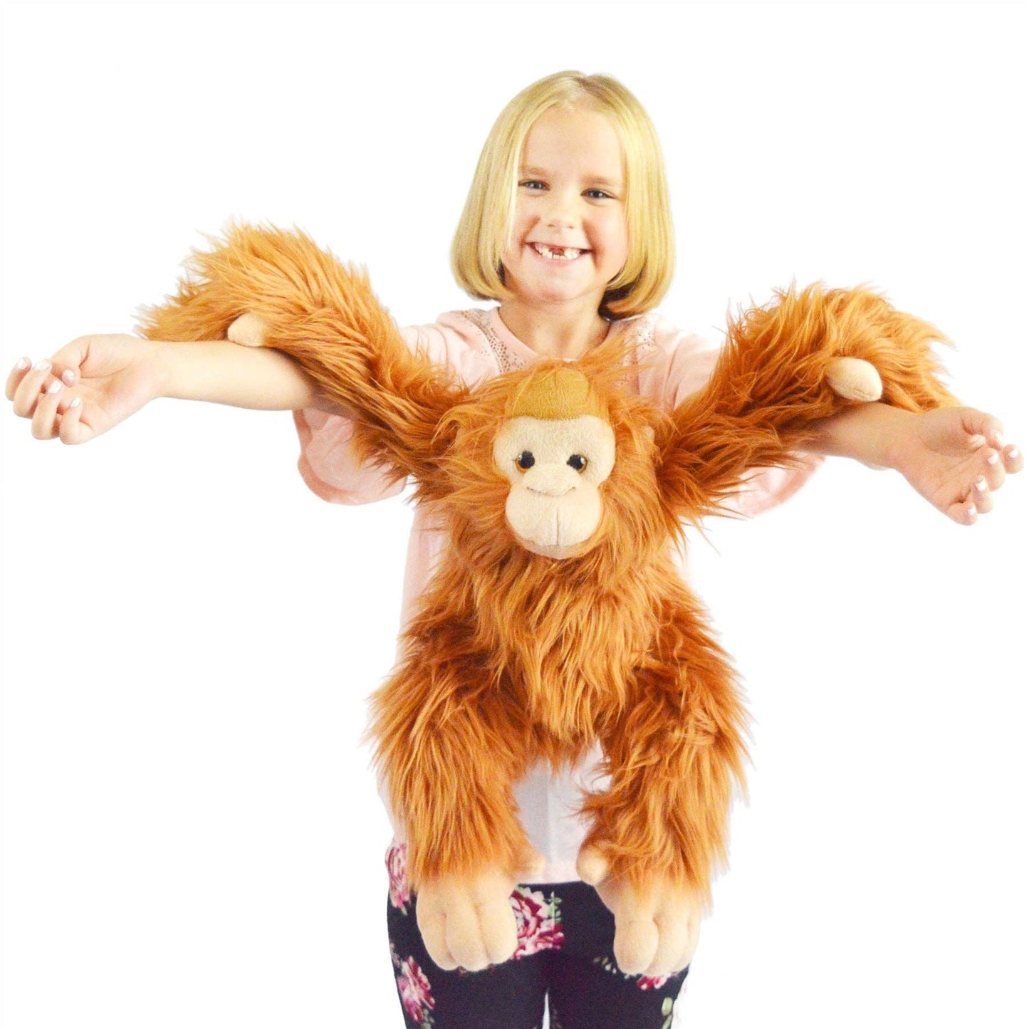 Ornaldo The Orangutan Monkey | 19 Inch Stuffed Animal Plush
