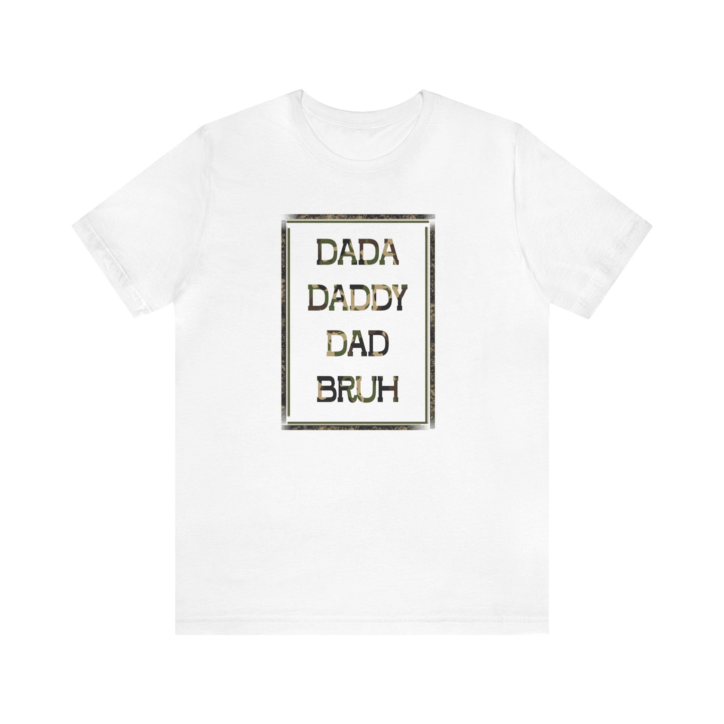 Camo Dad Shirts/ First Time Dad Fathers Day Gift/ New Dad Shirt/ Step Dad Gift/ Gift For Him/ Dad Birthday Gift