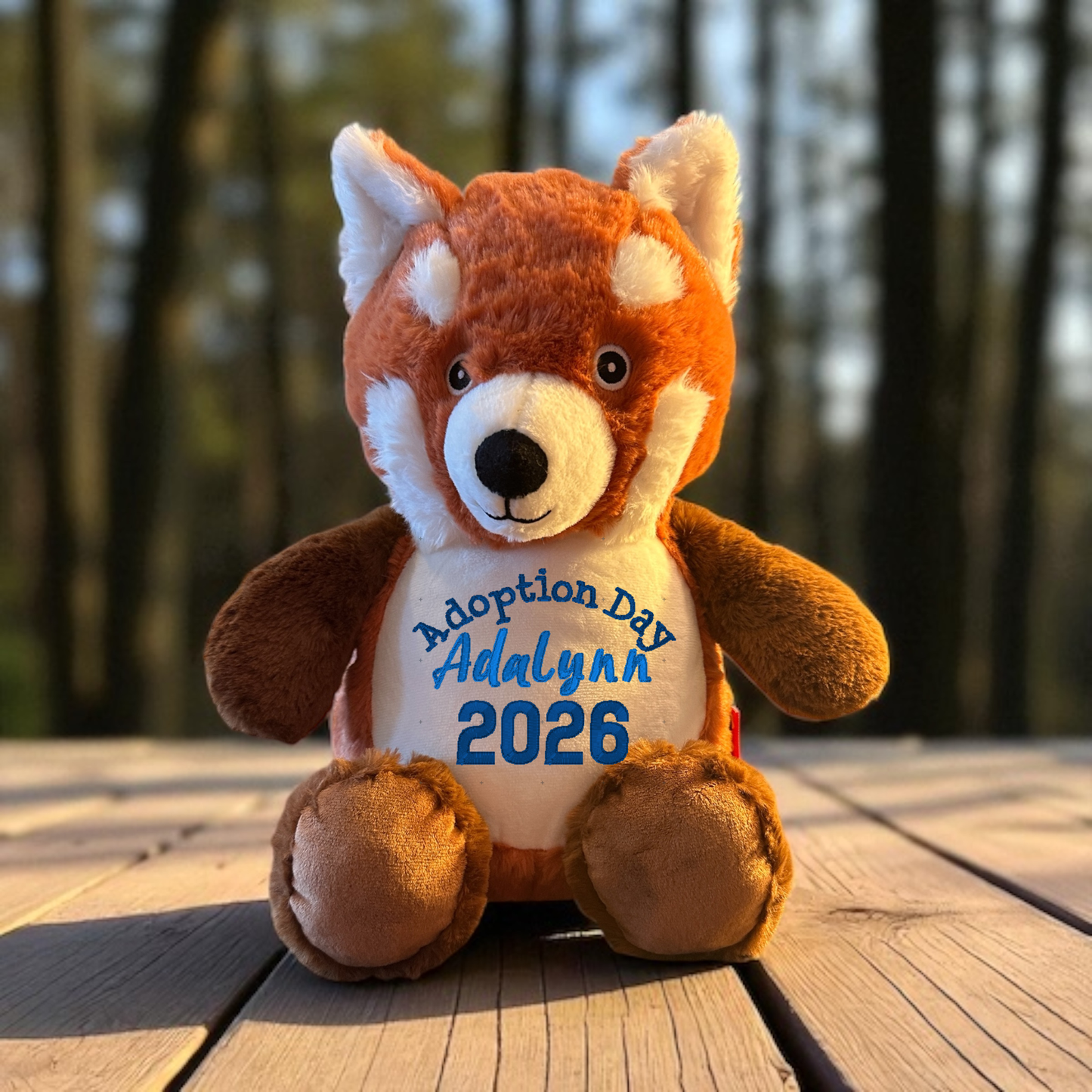 Adoption Day Personalized Stuffed Animal
