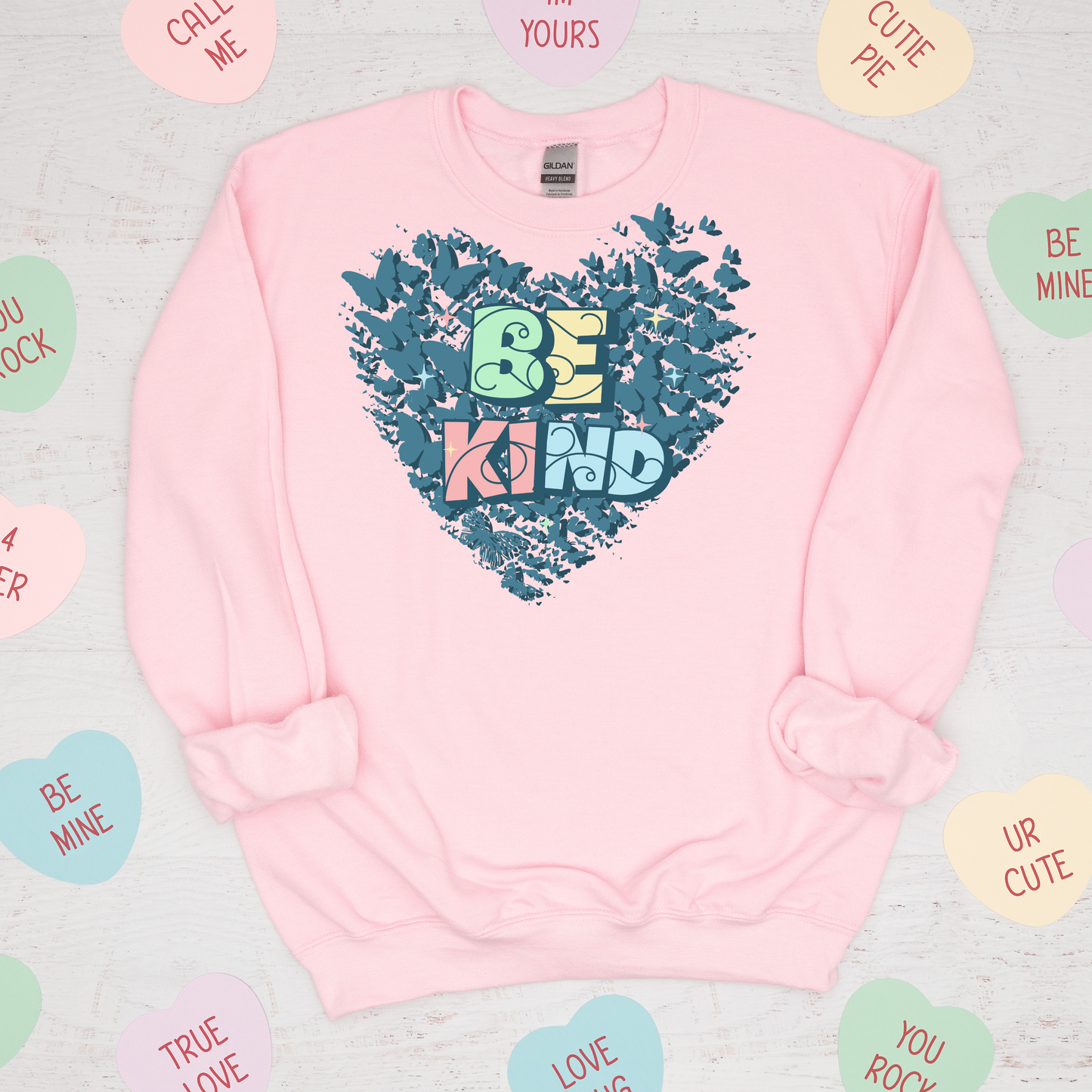 Be Kind Valentines Day Sweater