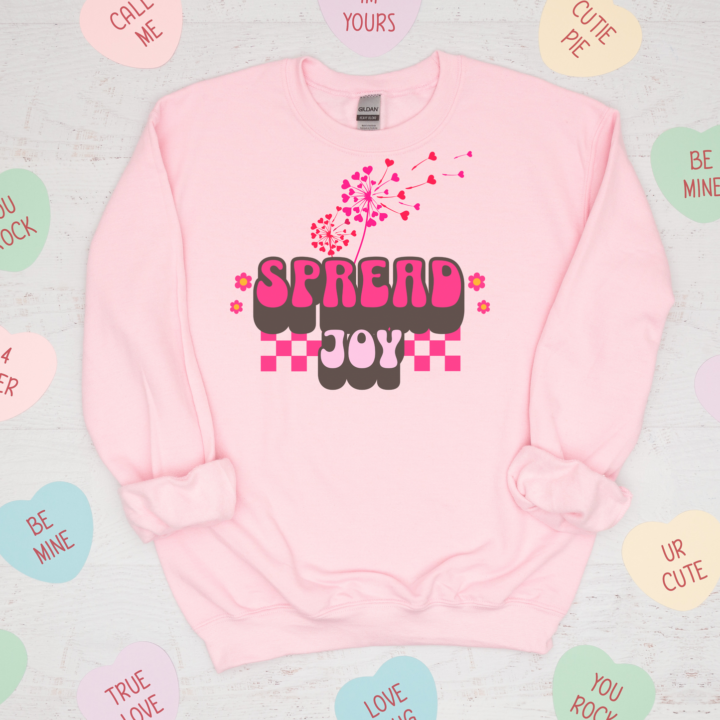 Spread Joy Valentines Day Sweater