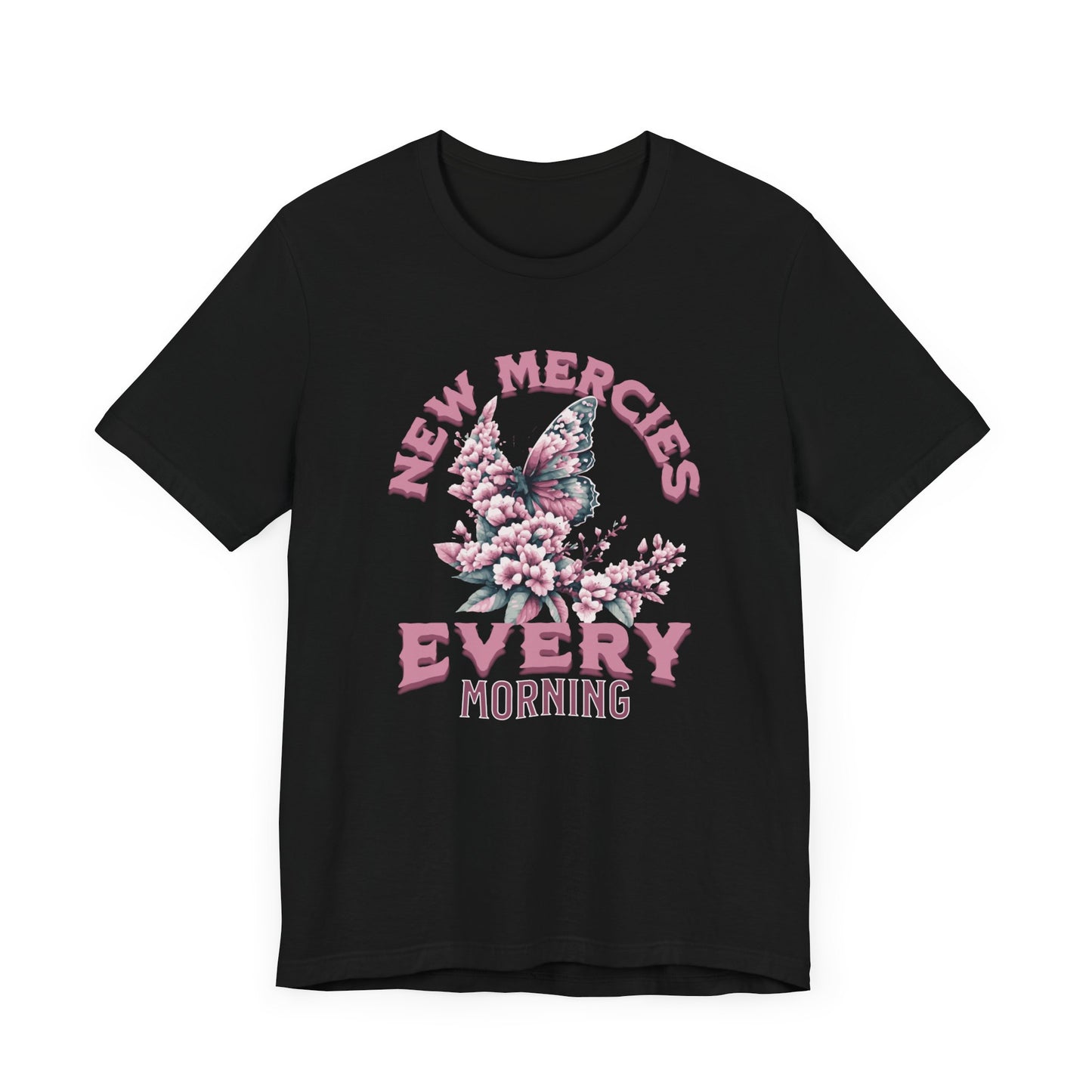 New Mercy Every Morning Christian Apparel gifts for women, Bible Verse Shirt, Christian Gifts, Christian Streetwear, Christian Bible Shirt