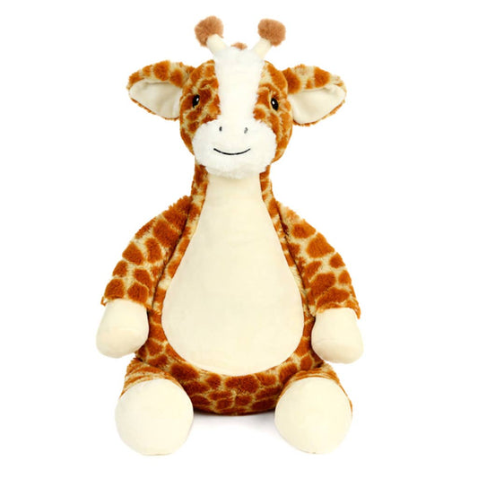 Baby Giraffe Embroidery Personalized Animal