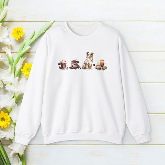 Australian Shepherd Dog Sweatshirt, Custom Service Dog Mama Sweatshirt, Dog Sweatshirt, Personalized Dog Shirt