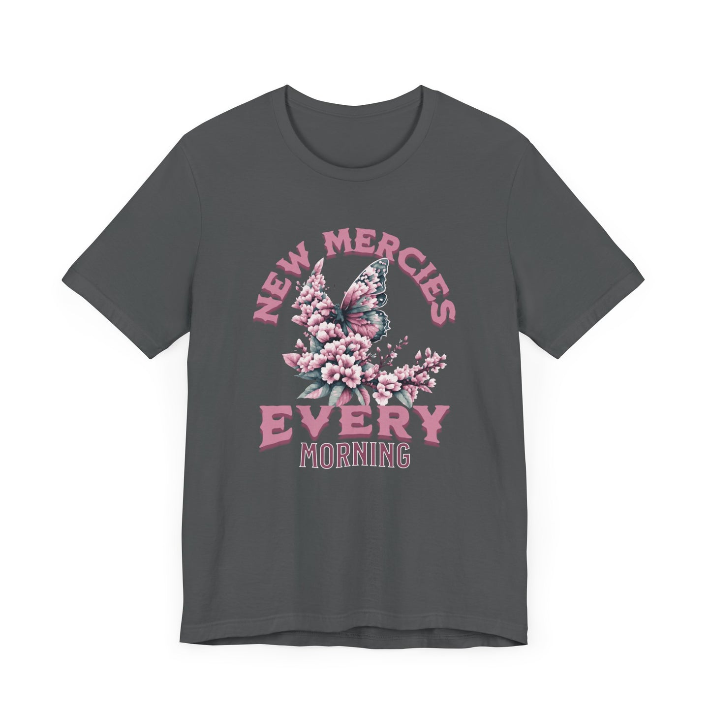 New Mercy Every Morning Christian Apparel gifts for women, Bible Verse Shirt, Christian Gifts, Christian Streetwear, Christian Bible Shirt