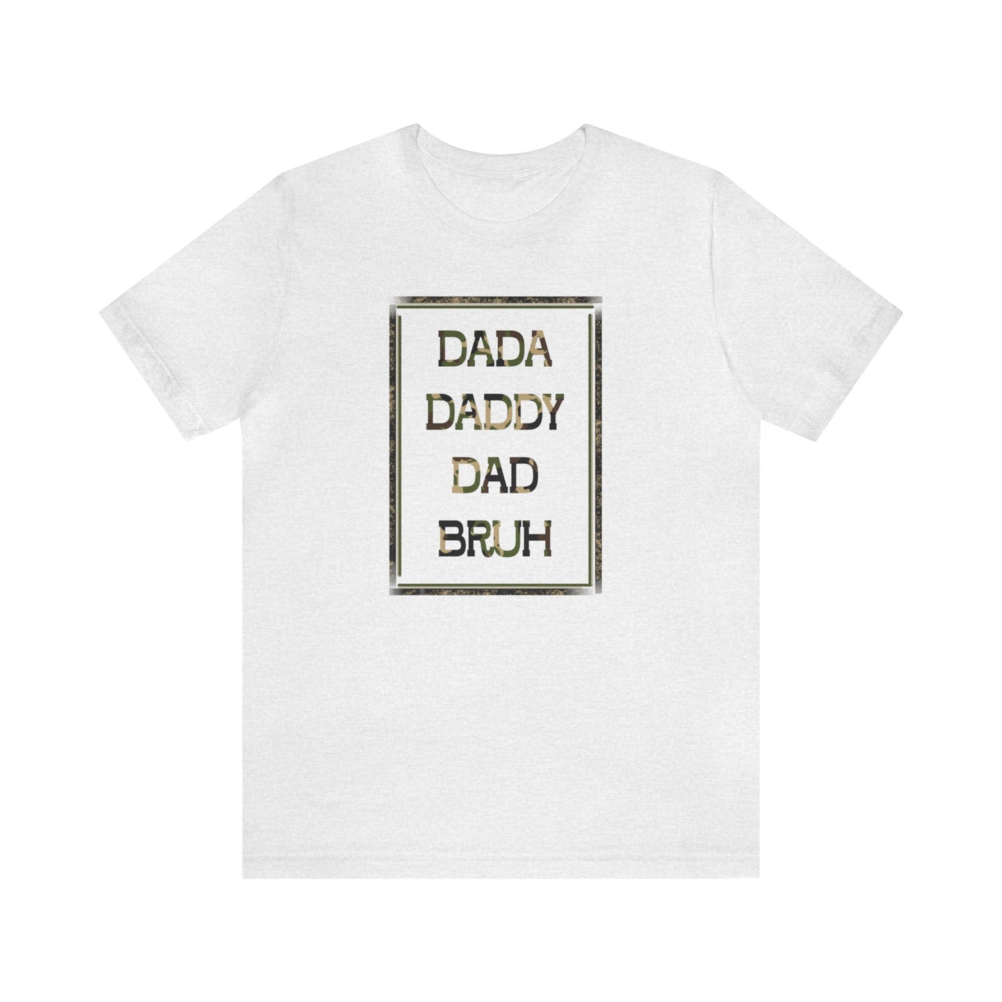 Camo Dad Shirts/ First Time Dad Fathers Day Gift/ New Dad Shirt/ Step Dad Gift/ Gift For Him/ Dad Birthday Gift