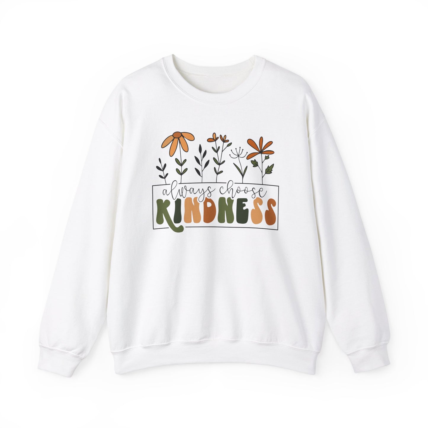 Wildflower Sweater/Kindness Sweatshirt/Scatter Kindness Sweatshirt/Spiritual Sweatshirt/Inspirational Gifts/Mental Health Shirt