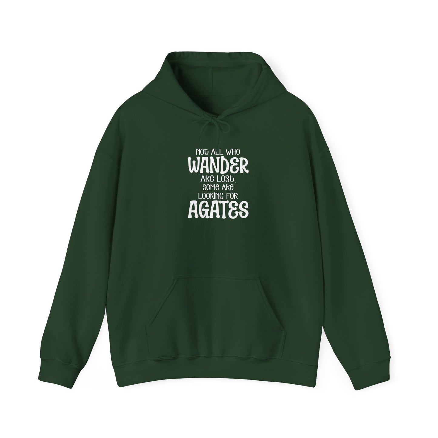 Not all who wander are lost hoodies