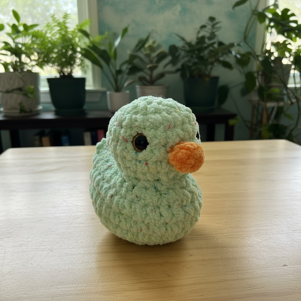 crochet duck