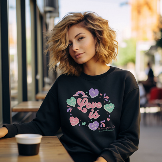 Love is Valentines Day Sweater