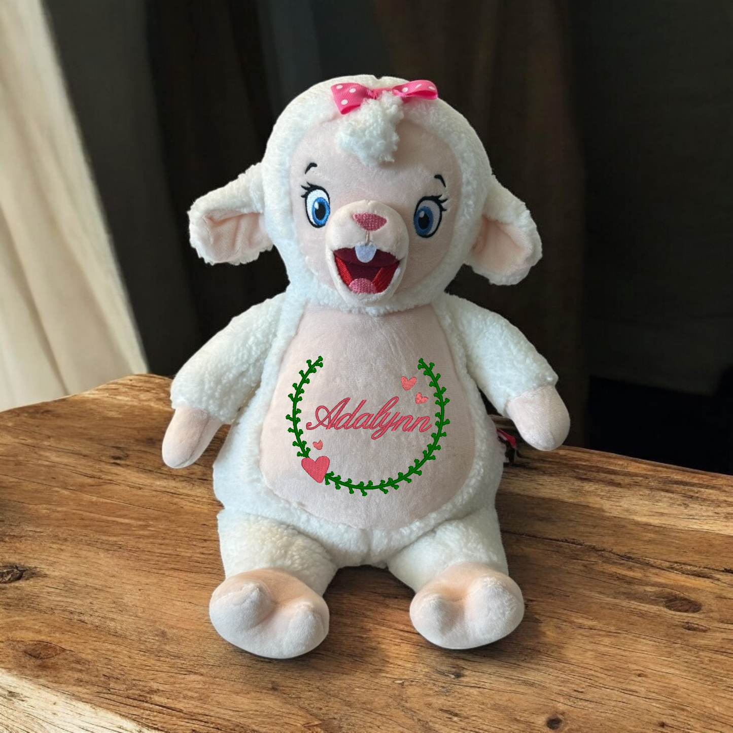 Valentines Day  Embroidery Animal