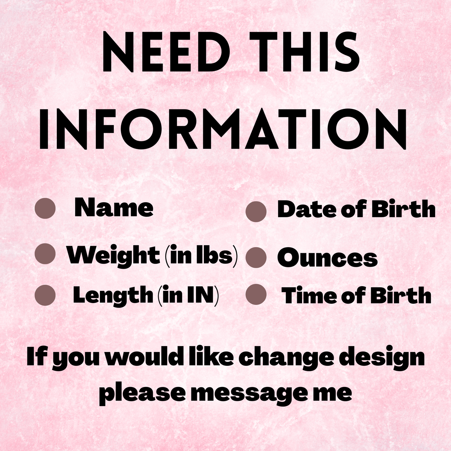 Cat Birth Announcement Embroidery Animal