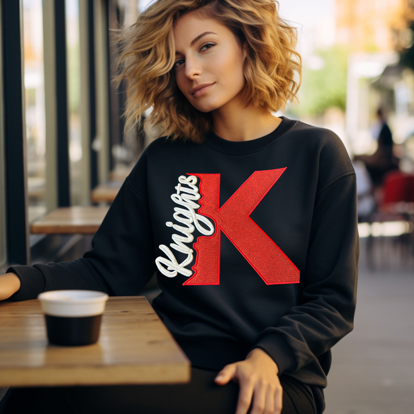 Embroidery K Knights