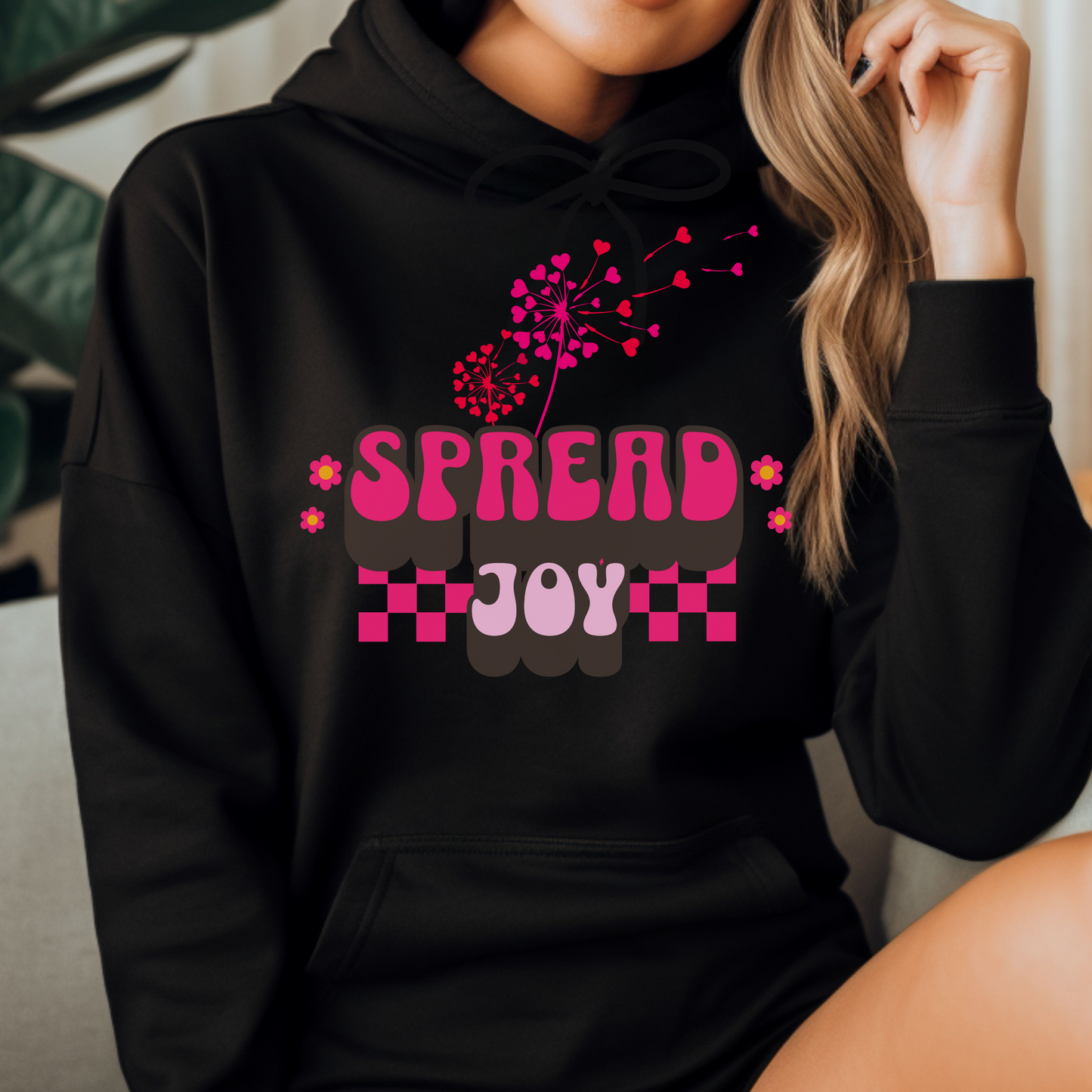 Spread Joy Valentines Day Hoodie