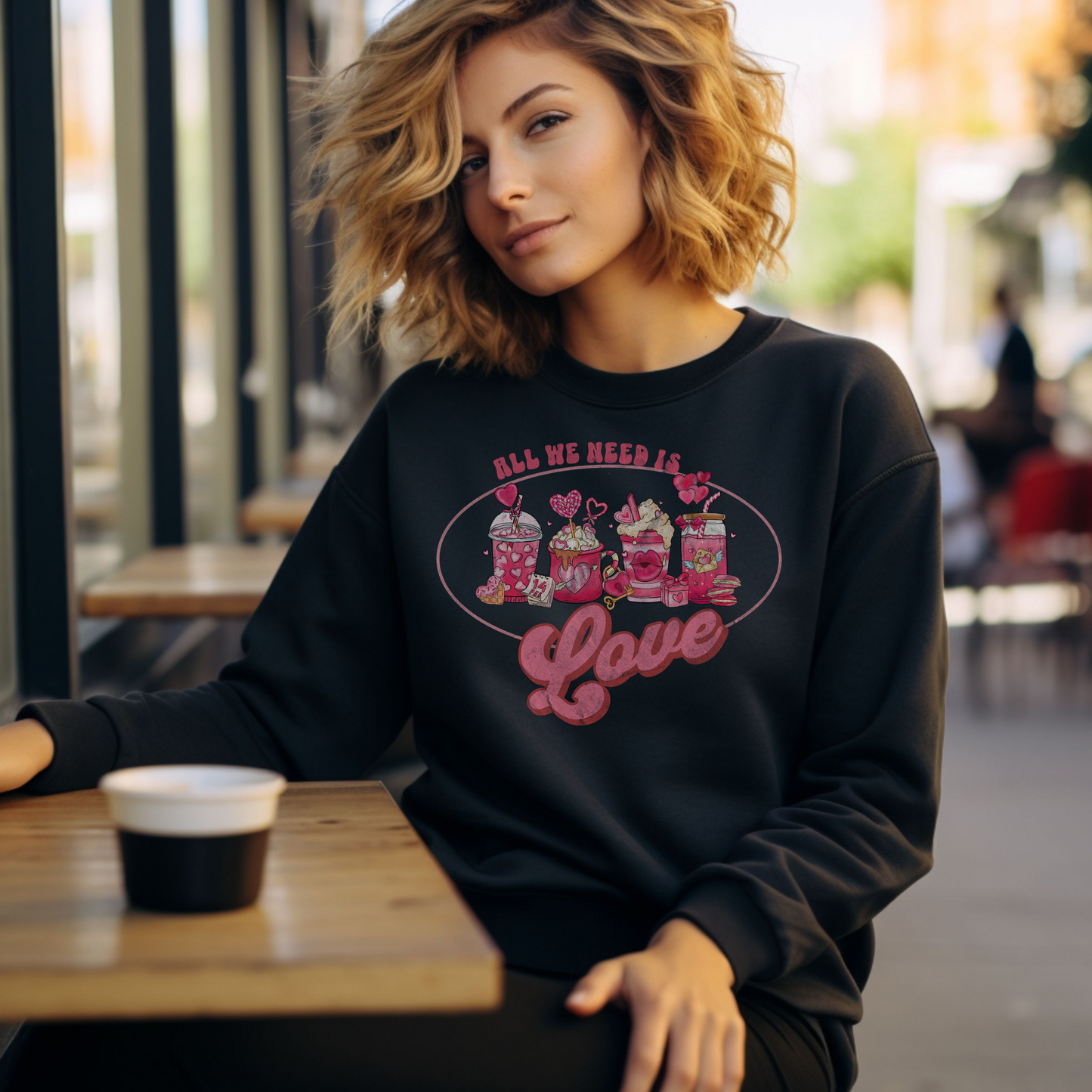 All You Need Is Love Valentines Day Sweater