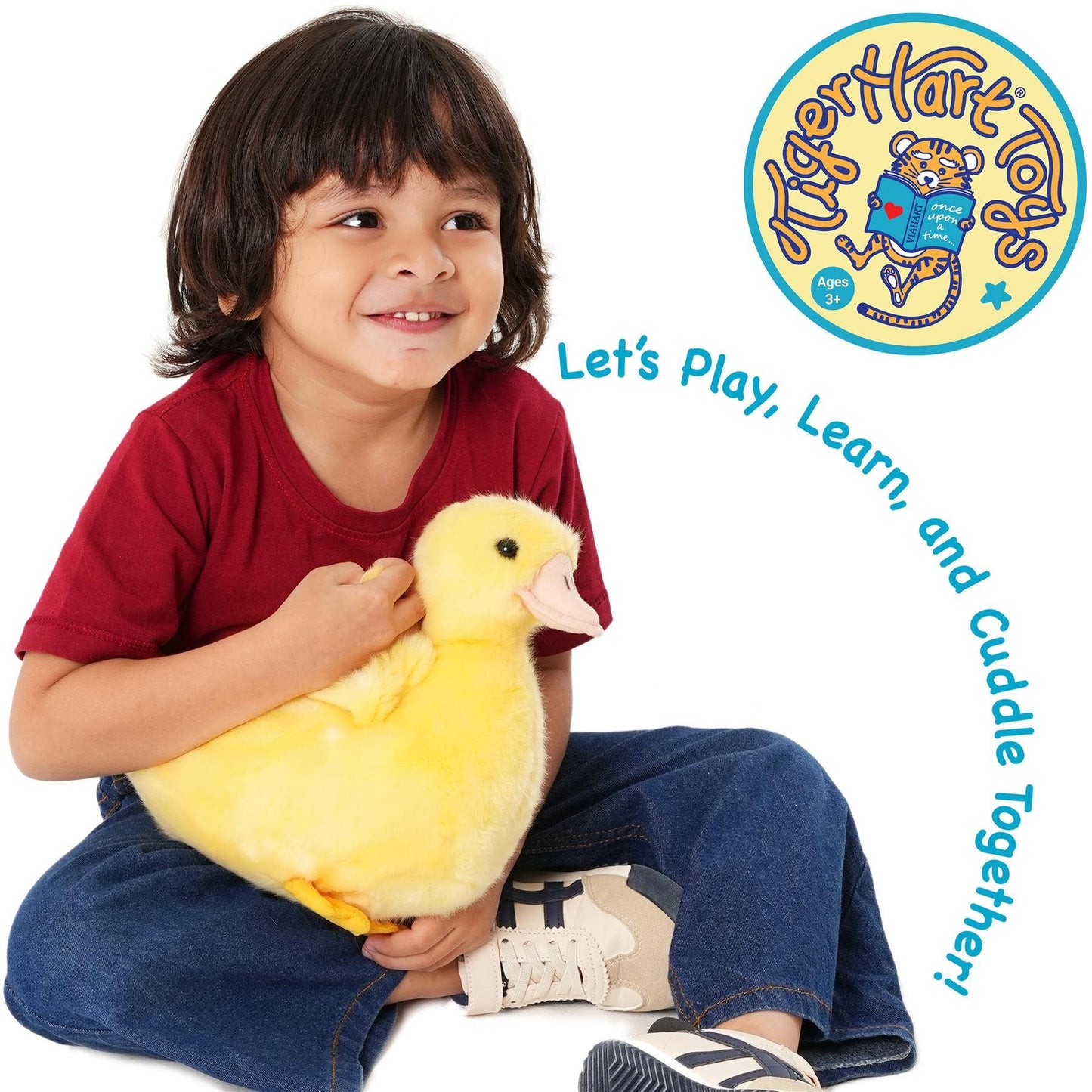 Dani the Duckling | 11 Inch Stuffed Animal Plush | By Tiger