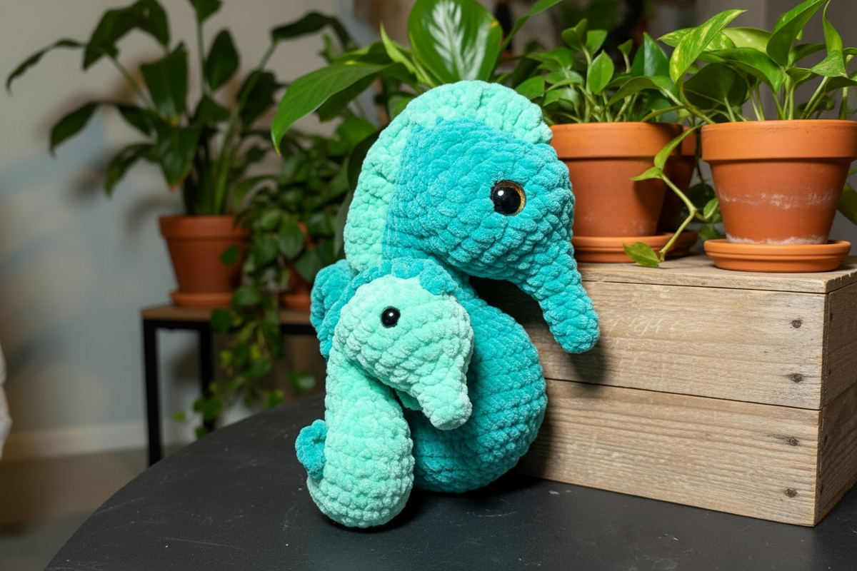 Crochet Seahorse