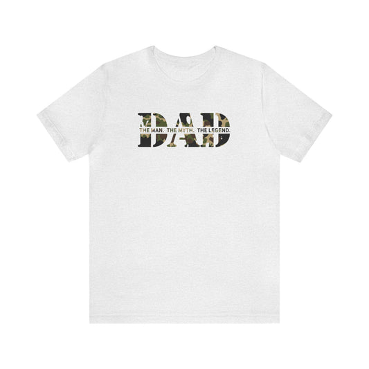 Camo Dad Shirt/ First Time Dad Fathers Day Gift/ New Dad Shirt/ Step Dad Gift/ Gift For Him/ Dad Birthday Gift