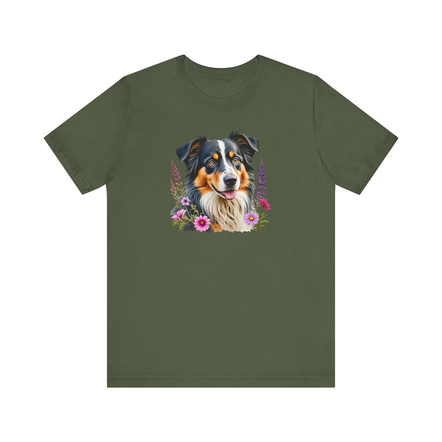 Australian Shepherd Dog Sweatshirt, Custom Service Dog Mama Sweatshirt, Dog Sweatshirt, Personalized Dog Shirt, Garden Lover Gift