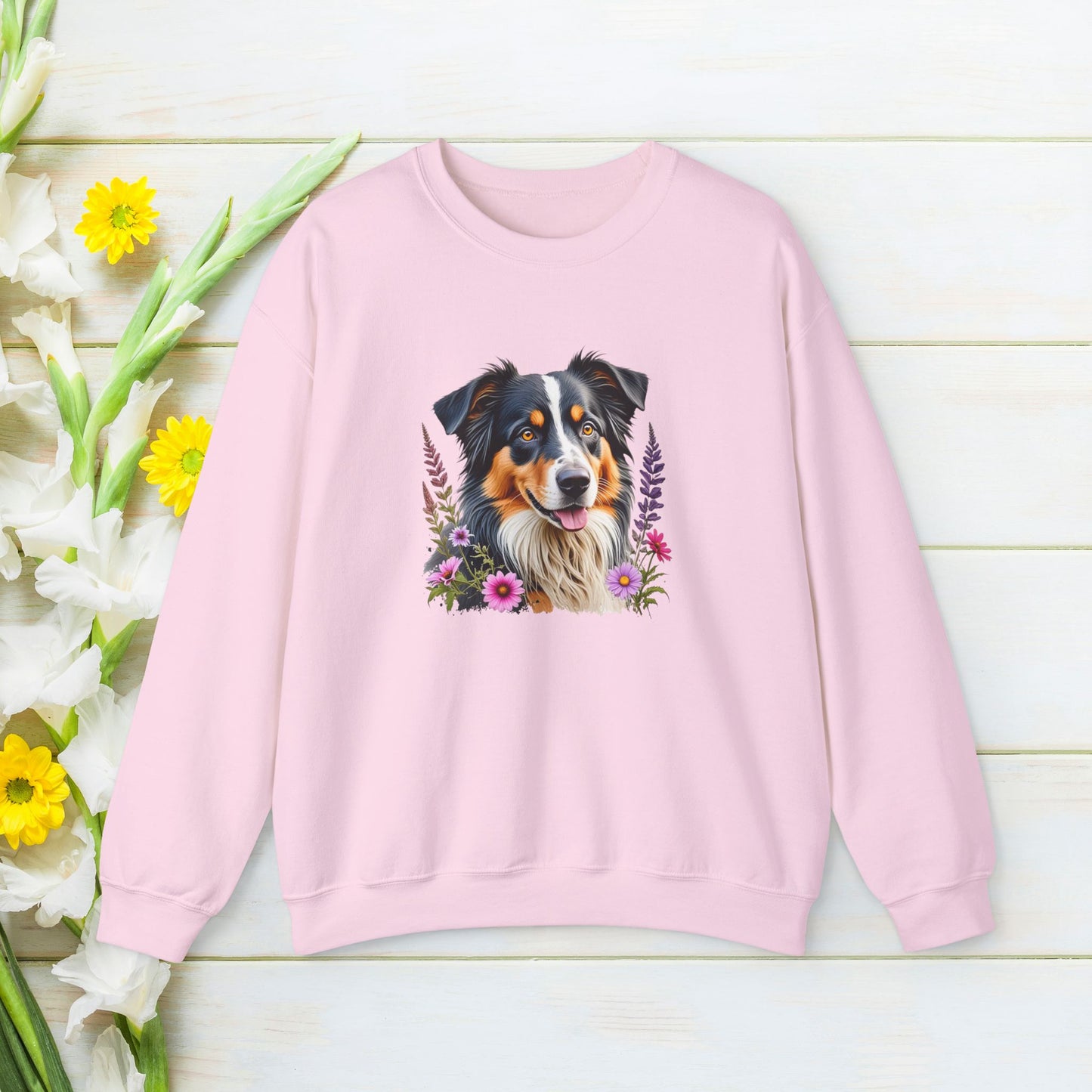 Australian Shepherd Dog Sweatshirt, Custom Service Dog Mama Sweatshirt, Dog Sweatshirt, Personalized Dog Shirt