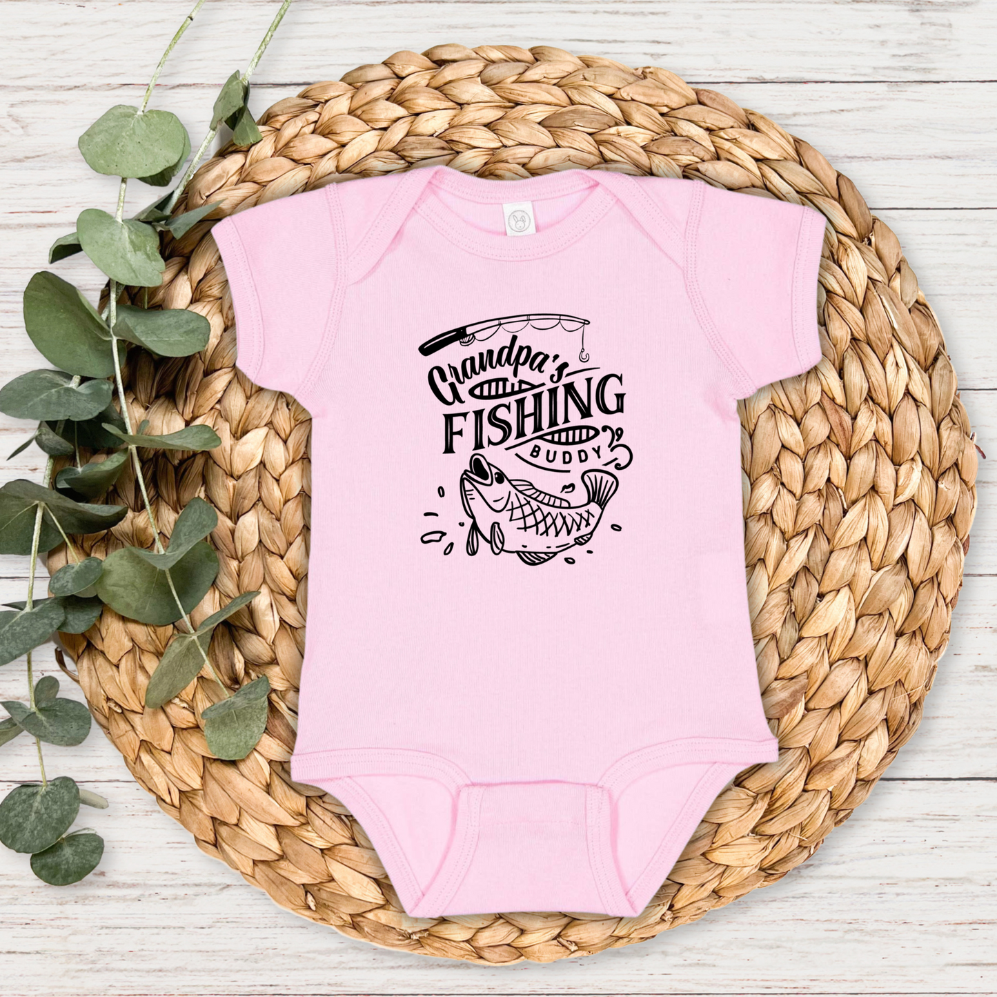 Grandpa's Fishing Buddy Bodysuit