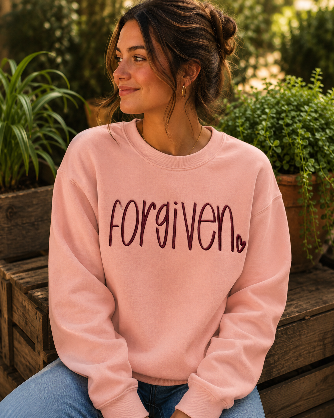 Forgiven embroidery appeal