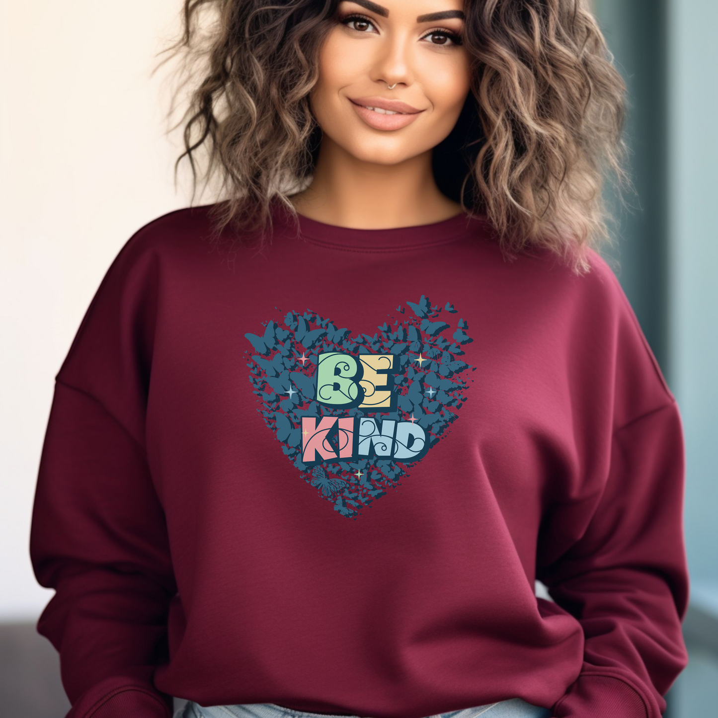 Be Kind Valentines Day Sweater