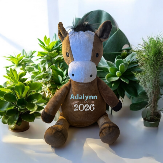 Personalized Horse Stuffed Animal