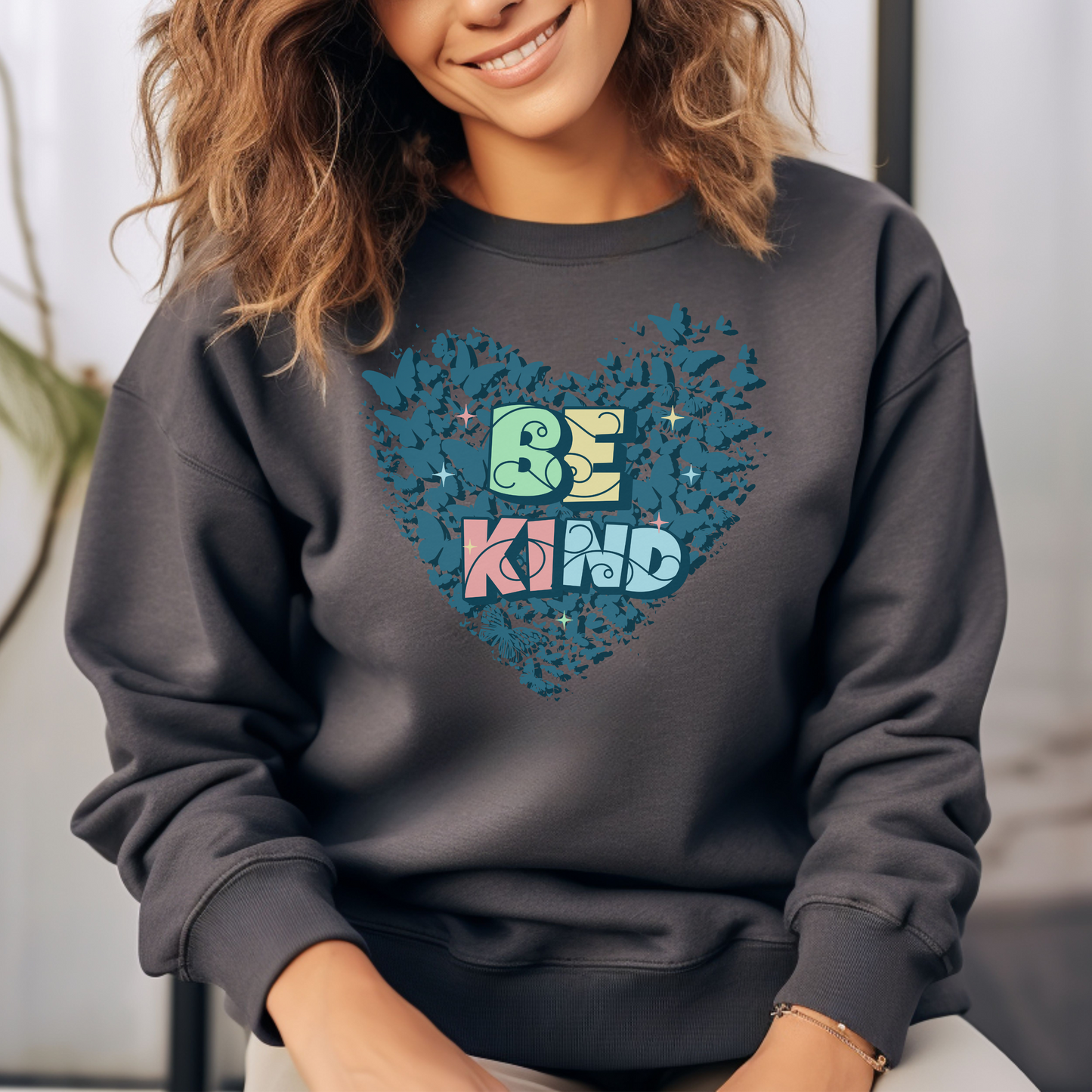 Be Kind Valentines Day Sweater