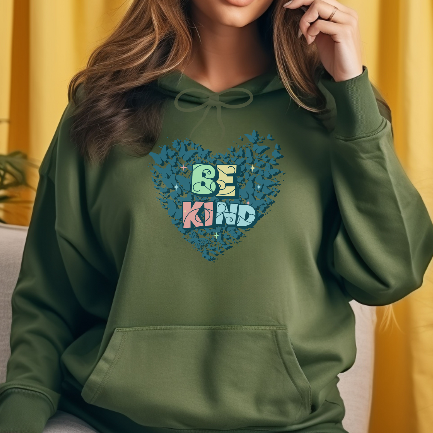 Be Kind Valentines Day Hoodie