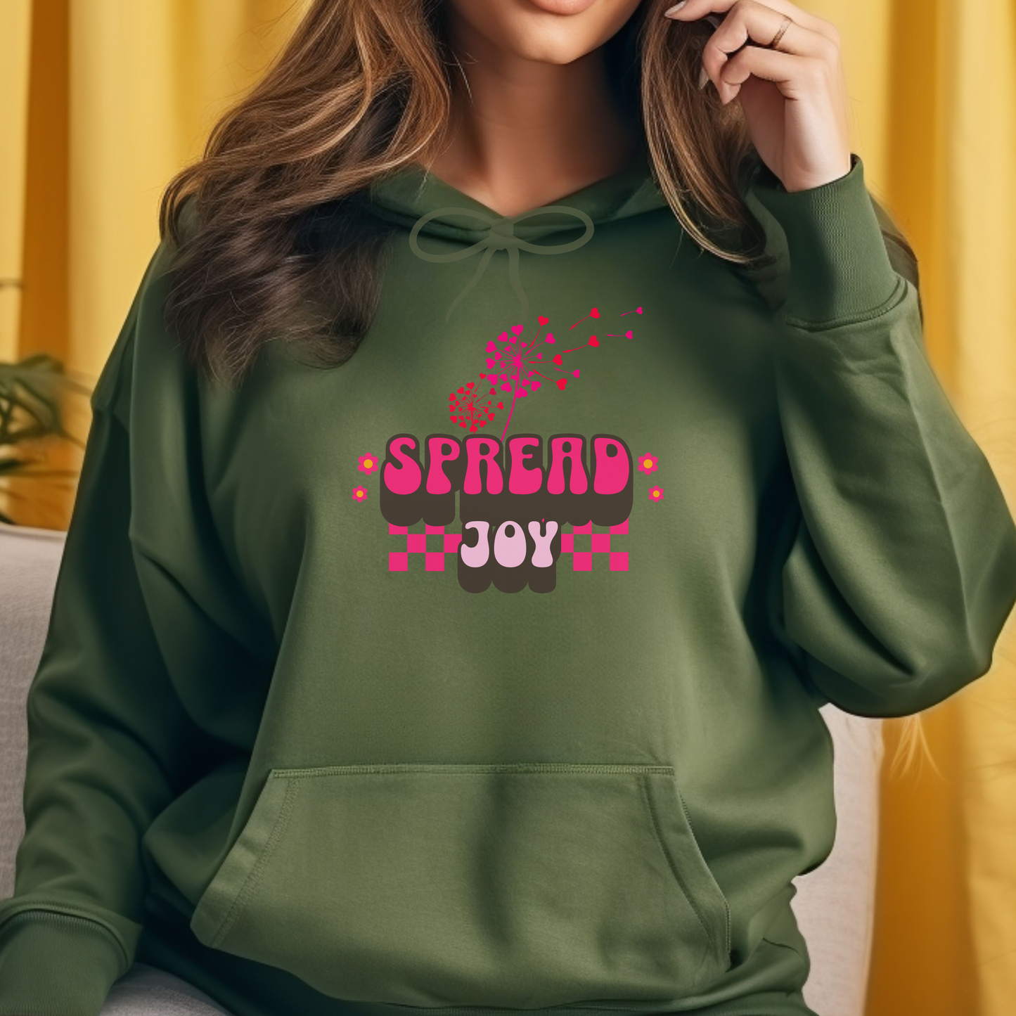 Spread Joy Valentines Day Hoodie