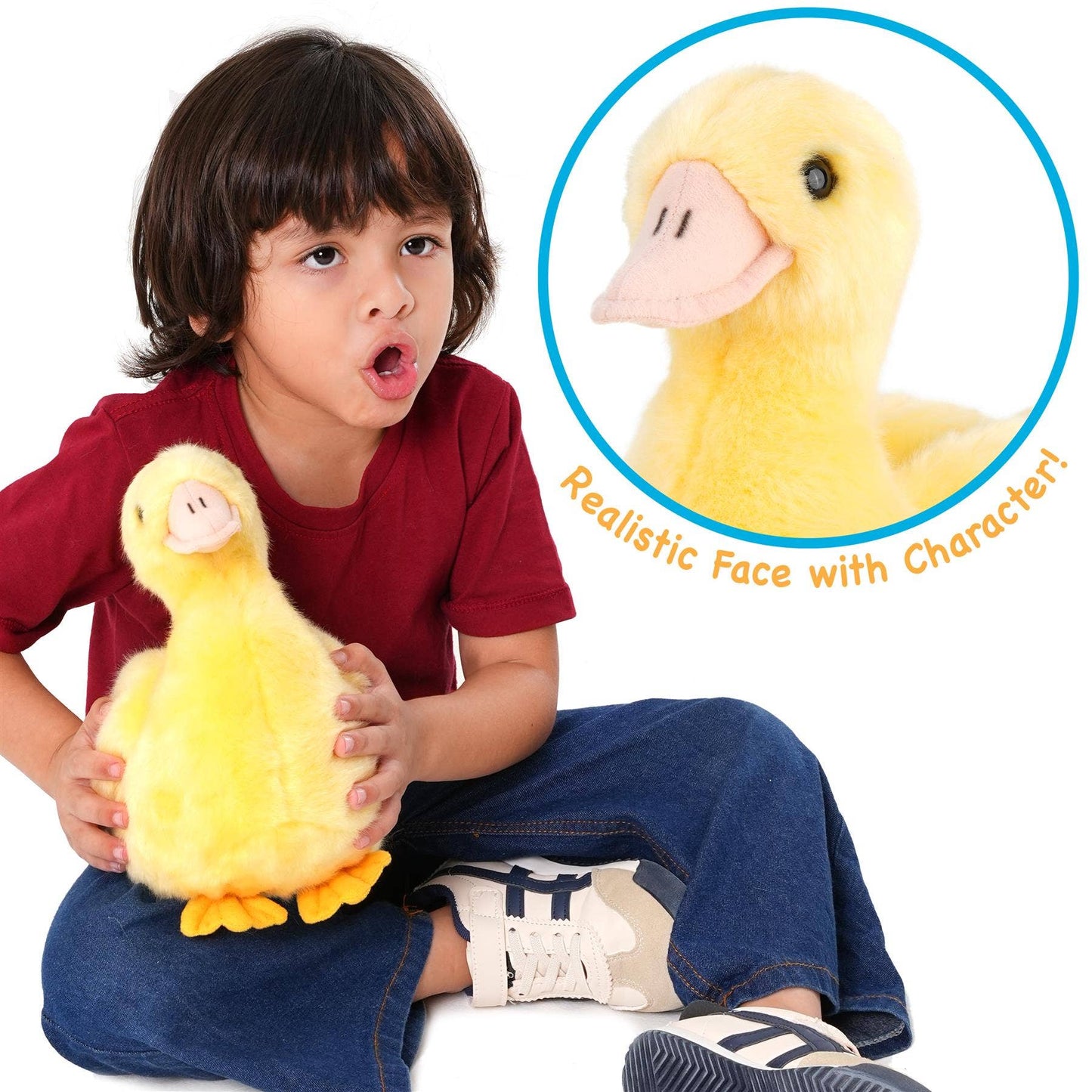Dani the Duckling | 11 Inch Stuffed Animal Plush | By Tiger