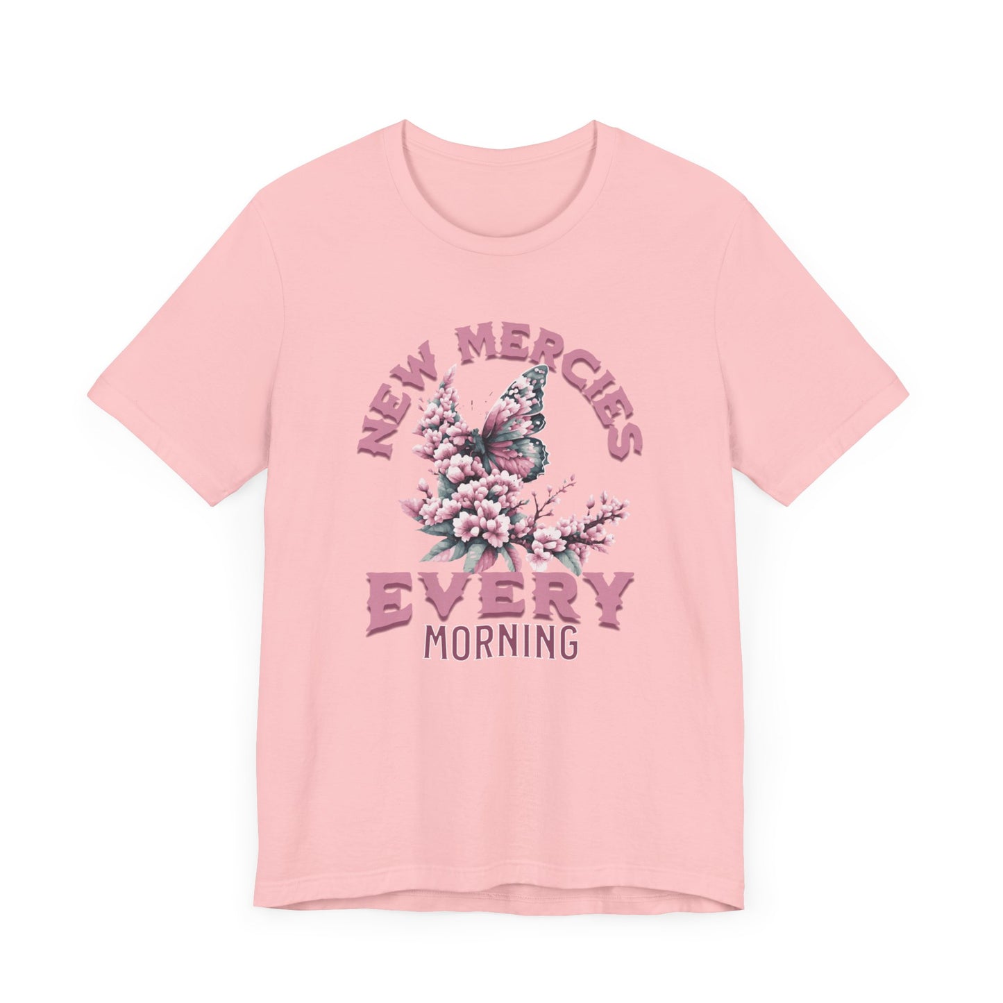 New Mercy Every Morning Christian Apparel gifts for women, Bible Verse Shirt, Christian Gifts, Christian Streetwear, Christian Bible Shirt