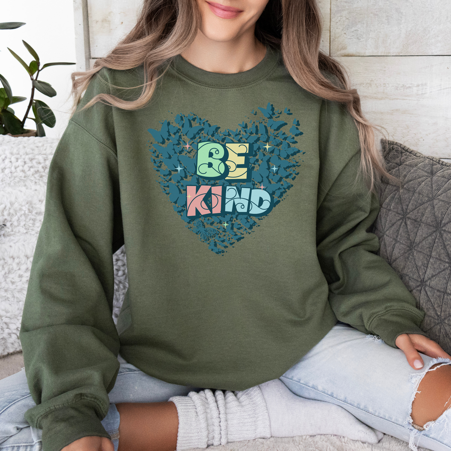 Be Kind Valentines Day Sweater